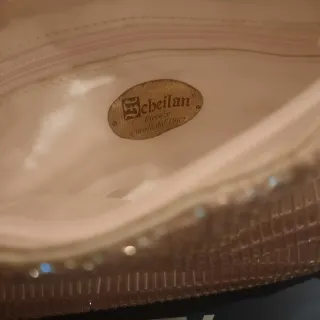 Pochette rosa antico con catena