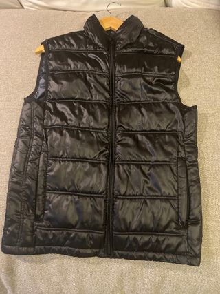 Chaleco Zara Negro Acolchado