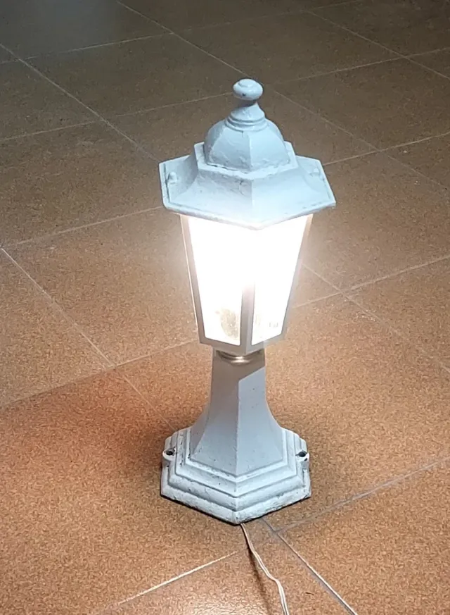 Lampada antica da parete/tavolo