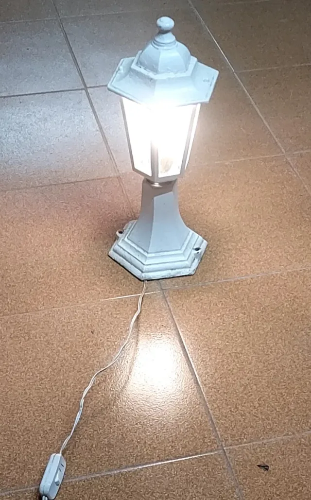 Lampada antica da parete/tavolo