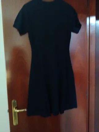 Vestido Tommy Hilfiger azul marino de punto