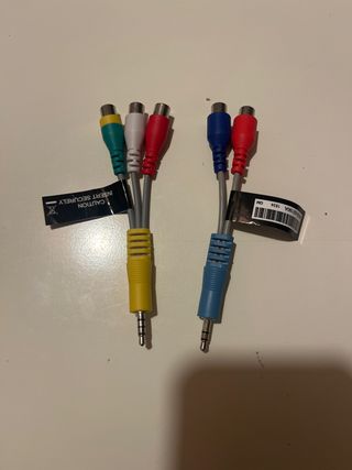 Adattatori Audio e Video RCA a Jack 3.5mm