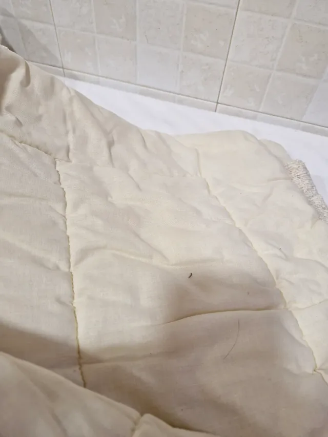 Manta vintage beige grande