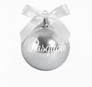 Pallina di Natale personalizzata con nome