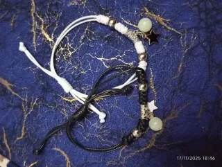 2 Pulseras Pareja Estrella