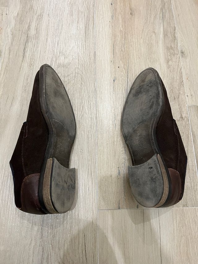 Zapatos de vestir marrones para hombre