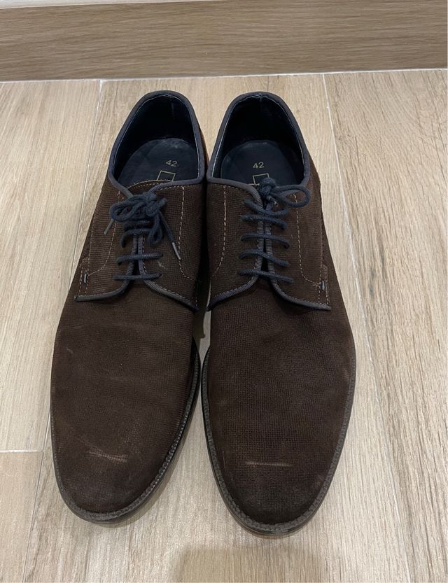 Zapatos de vestir marrones para hombre