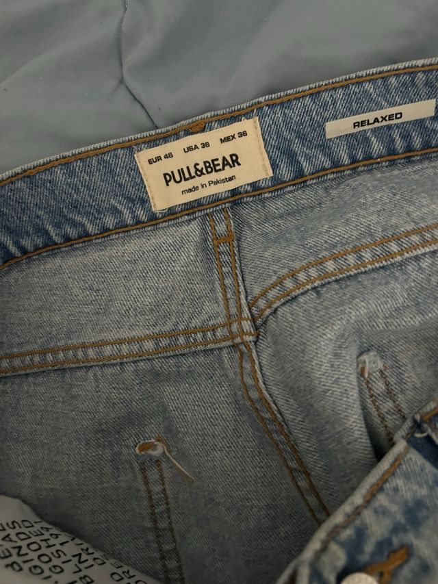 Vaqueros Pull&Bear Relaxed Talla 46