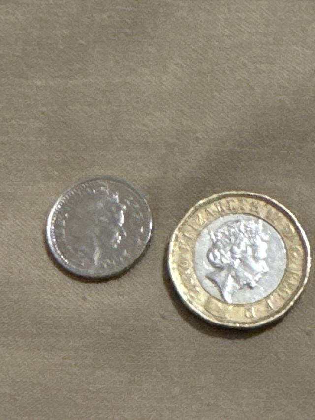 Moneda 50p Isabel II 2014