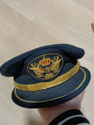 Gorra piloto de iberia modelo antiguo