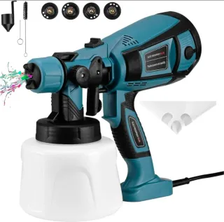 Pistola de Pintura 650W eléctrica 1400ML NUEVA