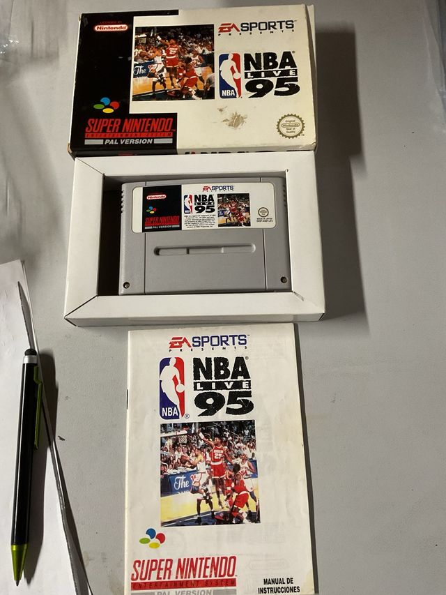 Super Nintendo NBA Live 95 PAL
