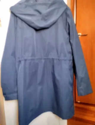 Chaqueta parka Softy de mujer azul marino
