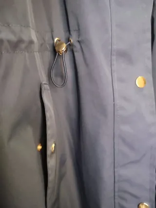 Chaqueta parka Softy de mujer azul marino