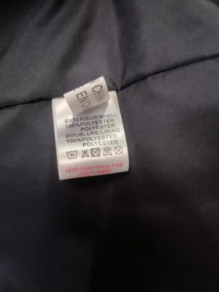 Chaqueta parka Softy de mujer azul marino