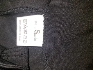 Falda pantalón negra