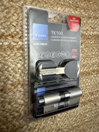 Bombín TESA TK100 30+40mm Niquelado