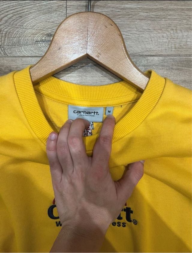 Sudadera Carhartt Work in Progress Amarilla