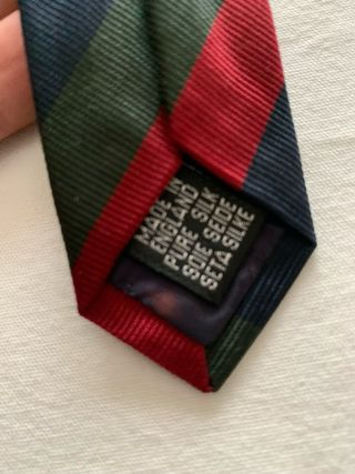 Corbata Black Watch Rayas Azul, Rojo, Verde