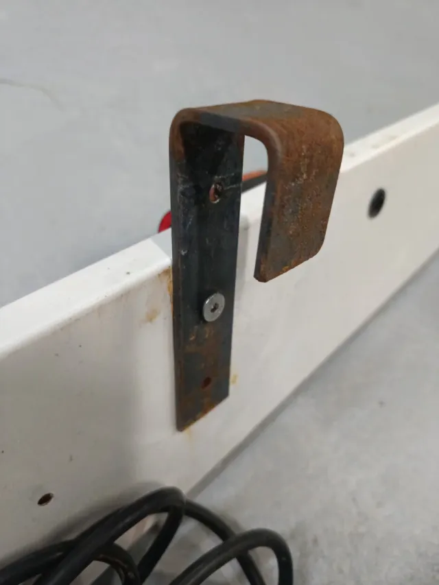 Soporte matrícula remolque con luces