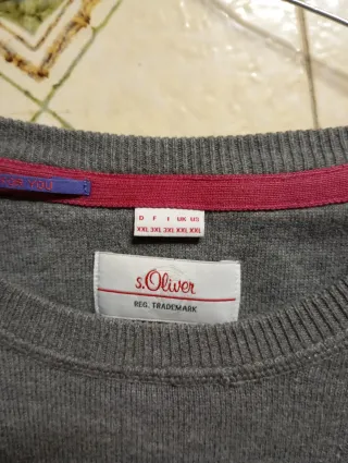 Maglione S.Oliver Grigio Uomo