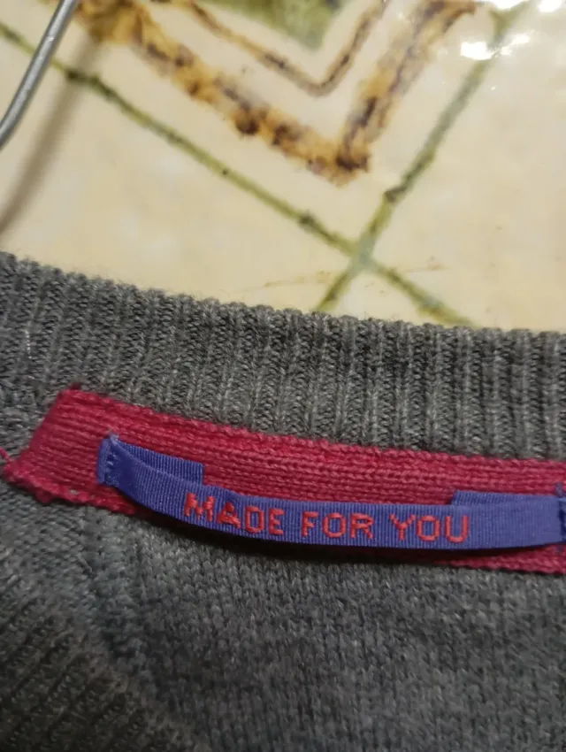 Maglione S.Oliver Grigio Uomo