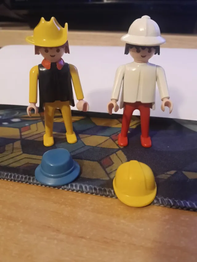 6 Figuras Playmobil Variadas años 70-80