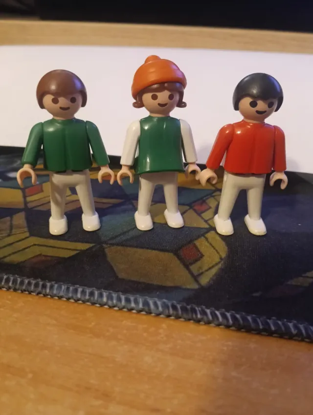 6 Figuras Playmobil Variadas años 70-80