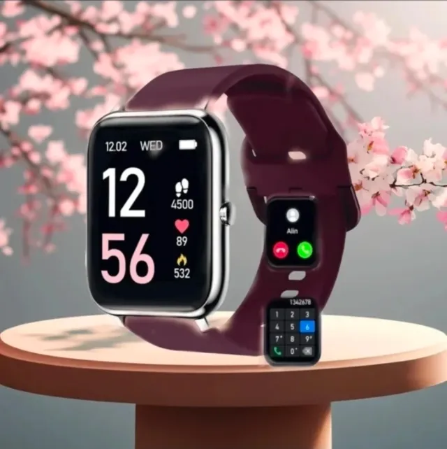 SmartWatch Pro Morado/Plateado