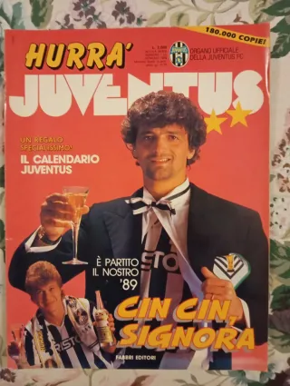 Rivista Hurra Juventus Gennaio 1989