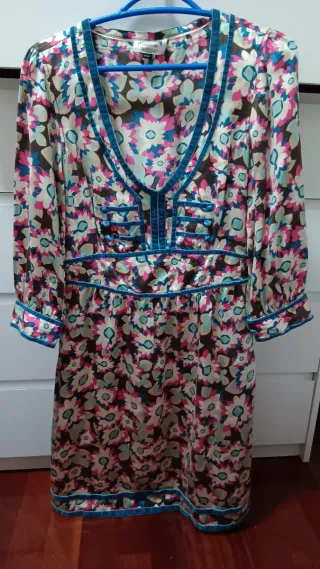 Vestido estampado floral