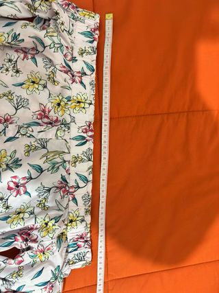 off shoulder vintage pink yellow floral top/blouse