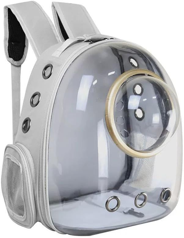 Mochila transportín para mascotas con burbuja