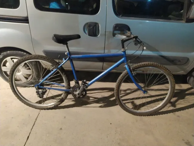 Bicicleta azul