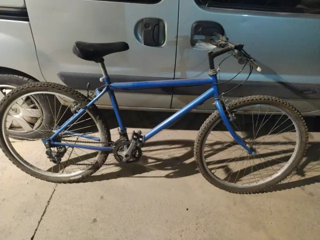 Bicicleta azul