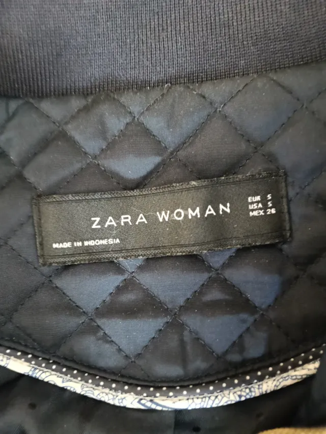 Chaqueta acolchada Zara Woman