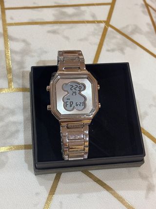 Reloj Tous Plateado Oso Digital