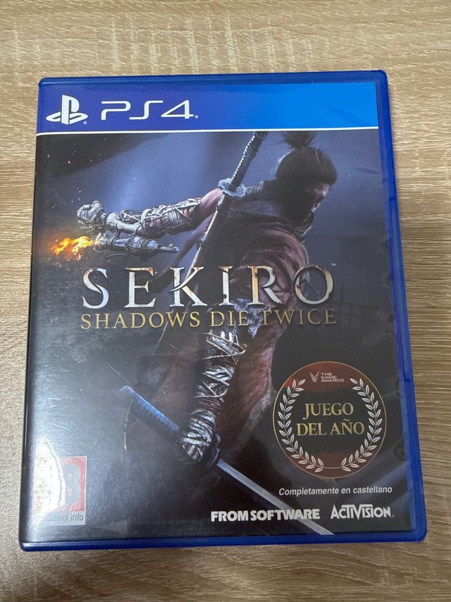 Sekiro: Shadows Die Twice PS4 Juego del Año