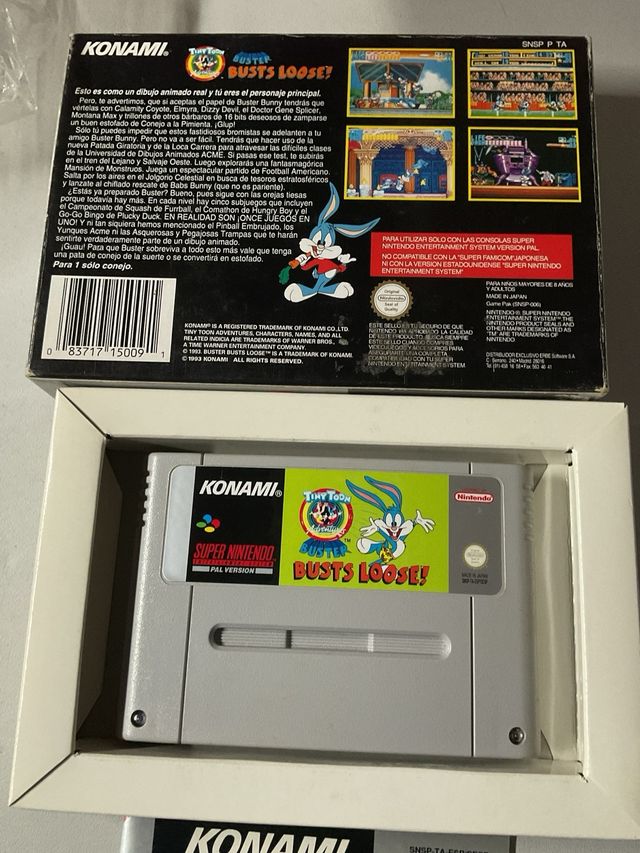 Tiny Toon Adventures: Buster Busts Loose! SNES