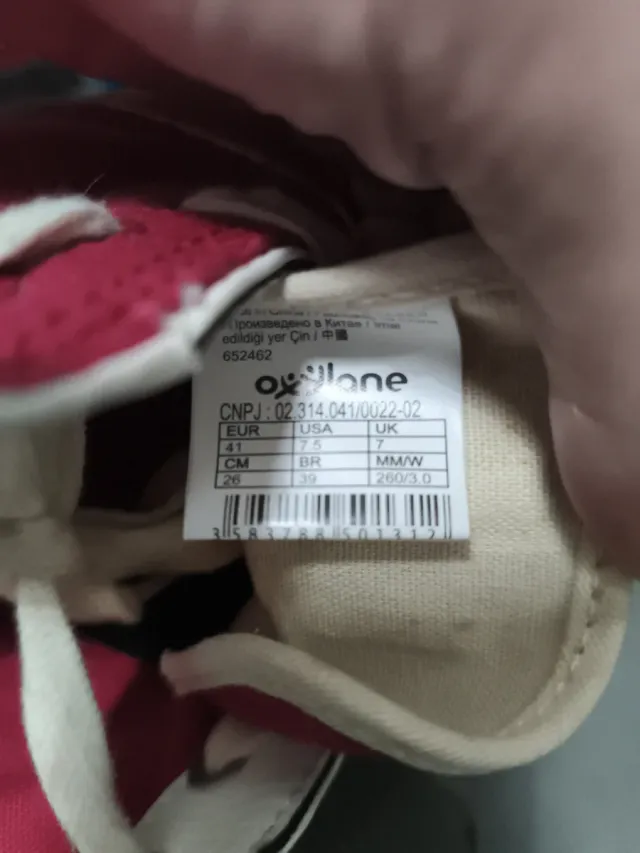 Zapatillas Oxelo Rojas