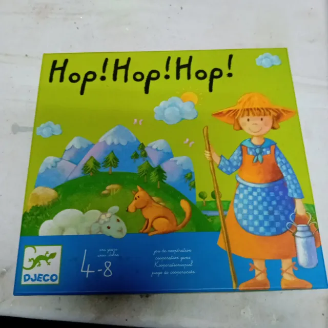 Juego de mesa Hop! Hop! Hop! Djeco 4-8 años