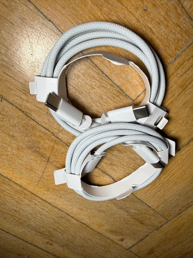 Pack 2 Cargadores iPhone USB-C Apple | NUEVOS