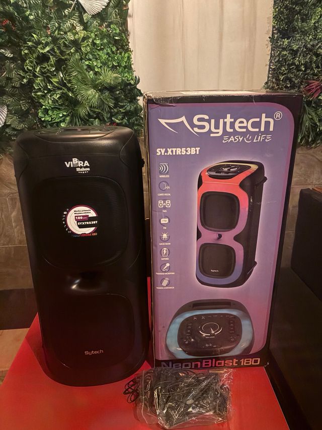 Altavoz Sytech SY.XTR53BT NeonBlast 180