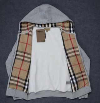 Sudadera Burberry Gris con Cremallera Talla M