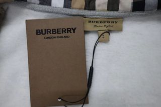Sudadera Burberry Gris con Cremallera Talla M