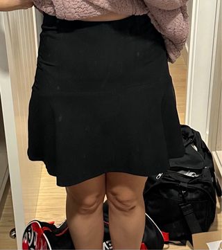 Falda negra Adolfo Domínguez Talla U