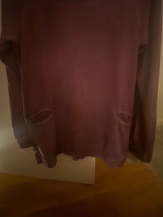 Jersey cuello barco morado