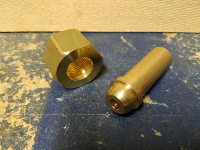 Conexión gas soldadura