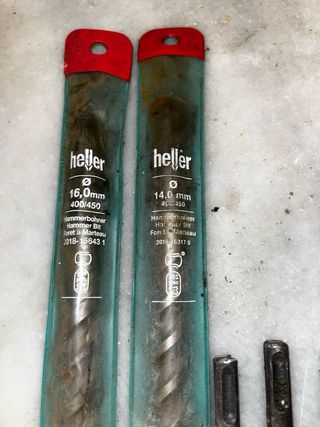 Brocas y portabrocas para taladro