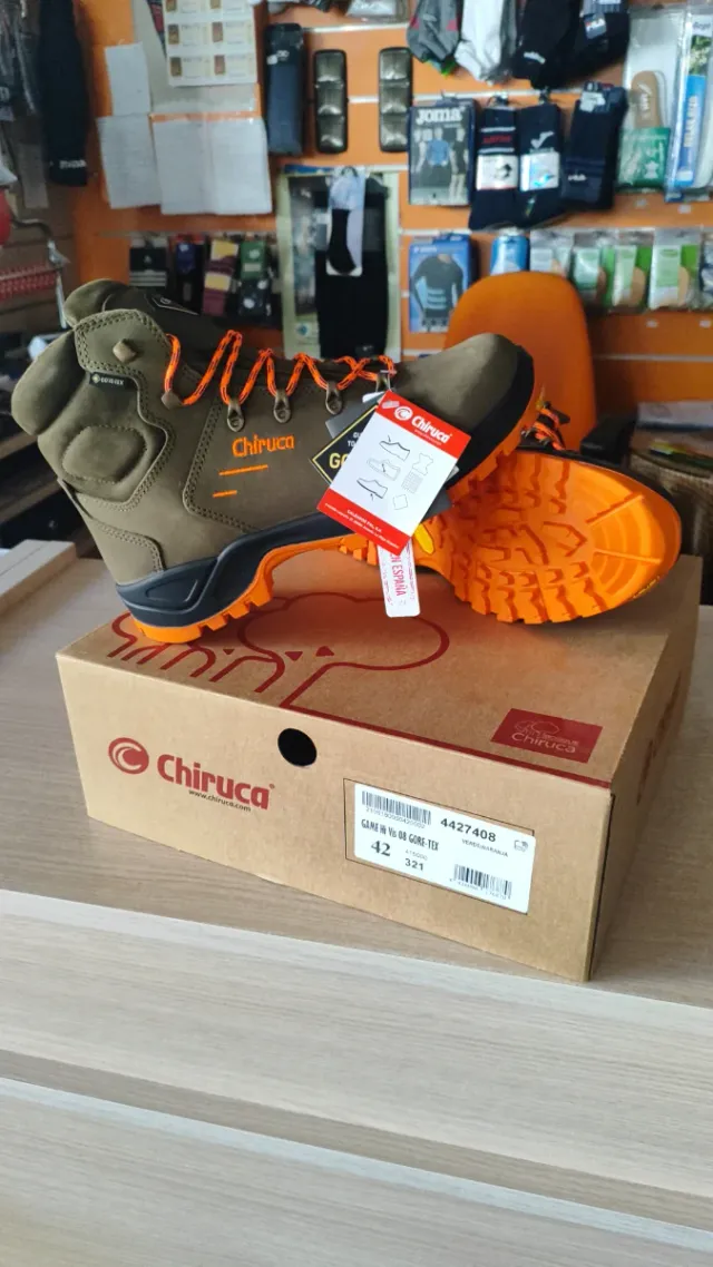 Botas Chiruca Game Hi Vis Gore-Tex Talla 41-46.